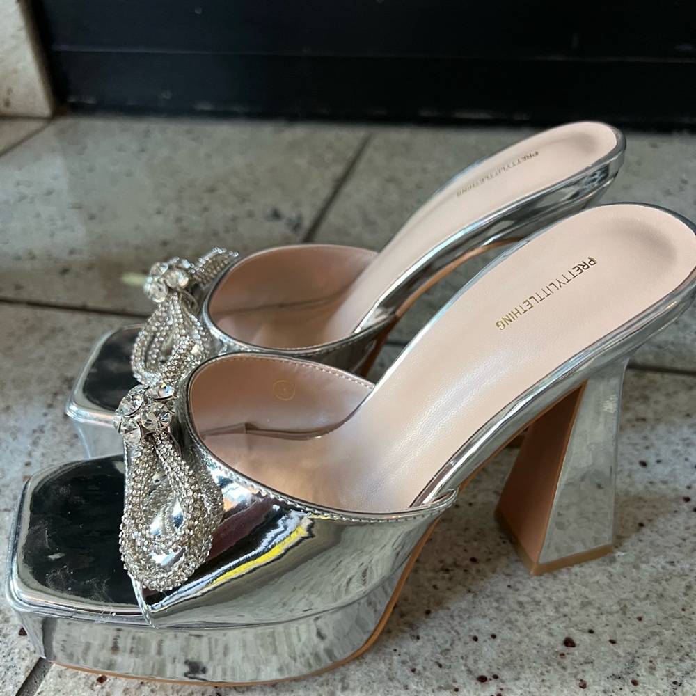 Pretty little thing high heels